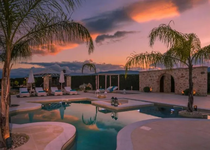 Villa Premium Zakynthos 5 Bedrooms Nezuko Spacious Furnished
