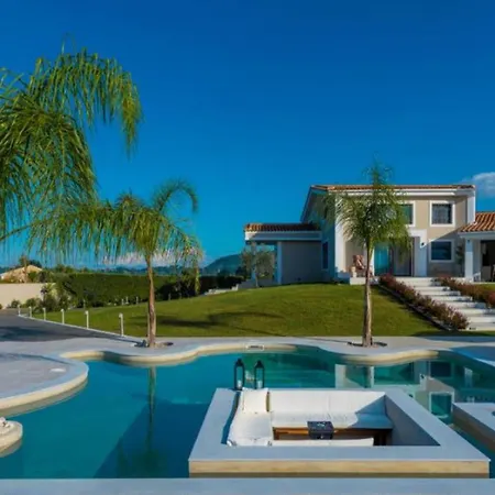 Villa Premium Zakynthos 5 Bedrooms Nezuko Spacious Furnished Sun Terrace Outdoor Dining And Sitting Area Private Outdoor Pool And, *